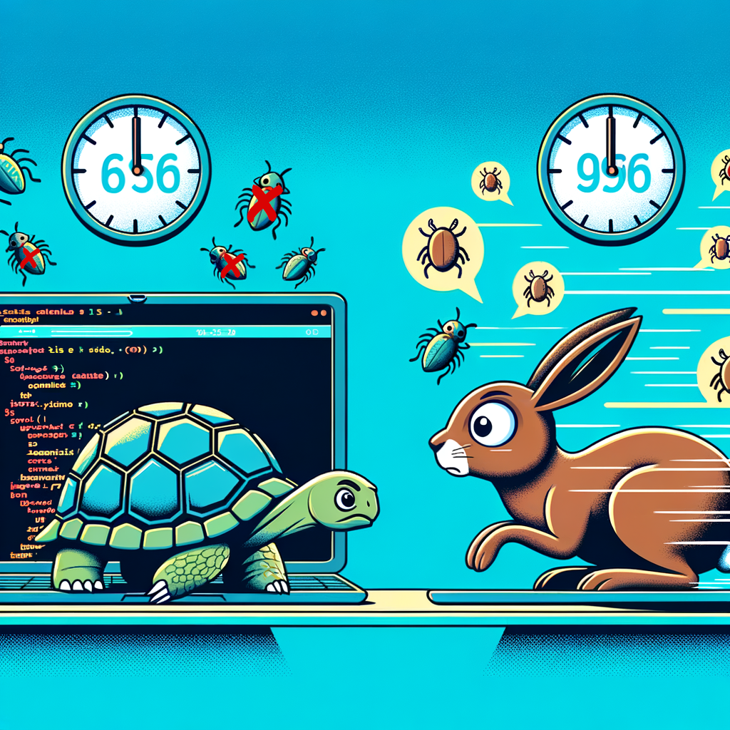 Slow and steady coding wins the software development race
